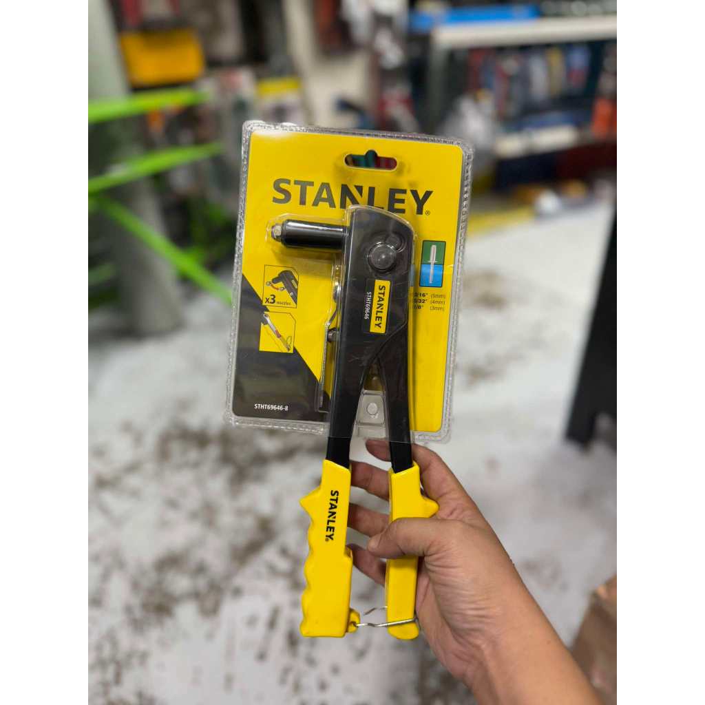 STANLEY Hand Riveter Tool – Heavy-Duty Rivet Gun for Metal & DIY ...