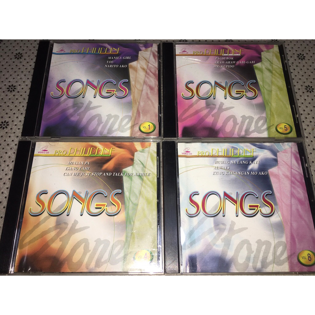 Vintage OPM Pro Philippines Original VCD Karaoke | Shopee Philippines