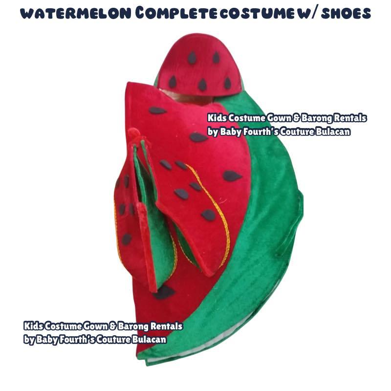 COD Nutrition Month Watermelon/Pakwan with Shoes&Headdress Fruits ...
