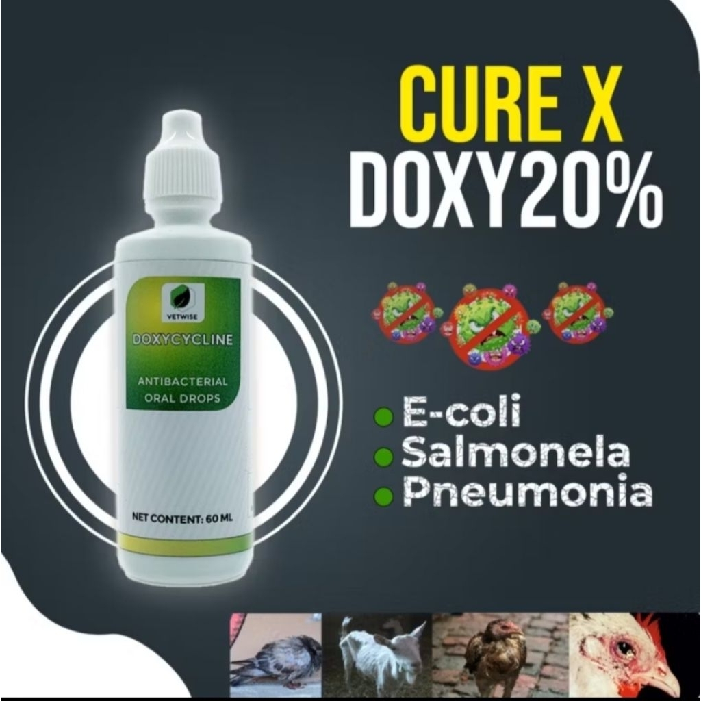 CUREX DOXY20% Oral Drops (60ml) | Shopee Philippines