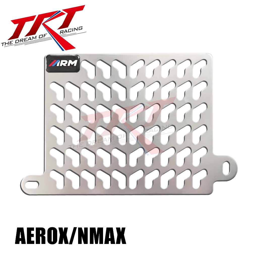 ARM ALUMINUM RADIATOR COVER PRAY PATTERN for YAMAHA NMax v1 v2 / Aerox ...