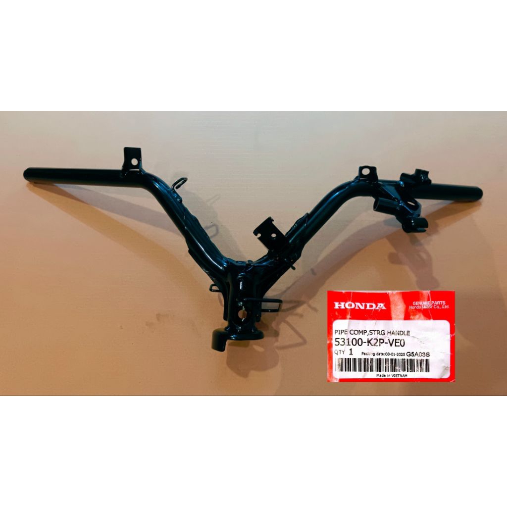 HONDA WINNER X 150 GENUINE PIPE HANDLE COMP STEERING HANDLE | Shopee ...