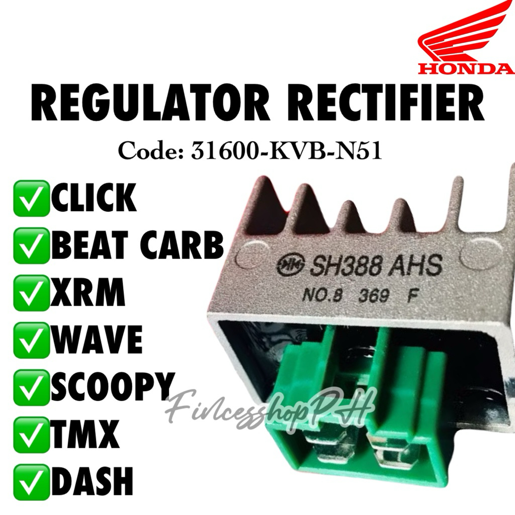 HONDA | regulator rectifier comp. Honda Click 110 | Honda Beat Carb ...