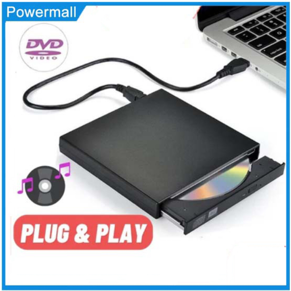 External CD DVD Drive USB 3.0 Slim Portable Player DVD Reader CD-RW ...