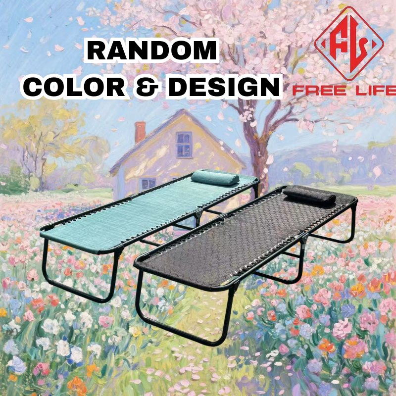Huihui_life Comfortable Foldable Bed Folding Bed Portable Outdoor Bed ...