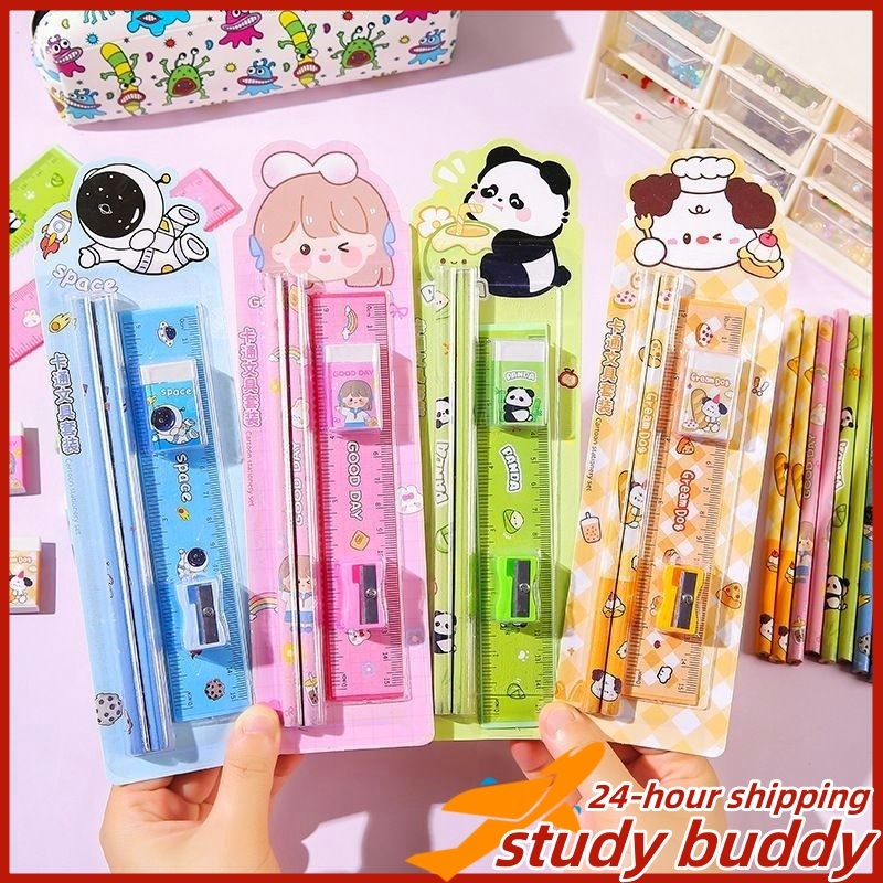 8in1 Kids Stationery Set Gift Pre-School Children Pencil Set Present ...