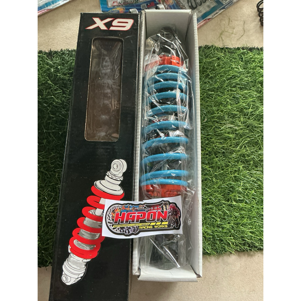 x9 shock 300mm mio/click/pcx/nmax/aerox | Shopee Philippines