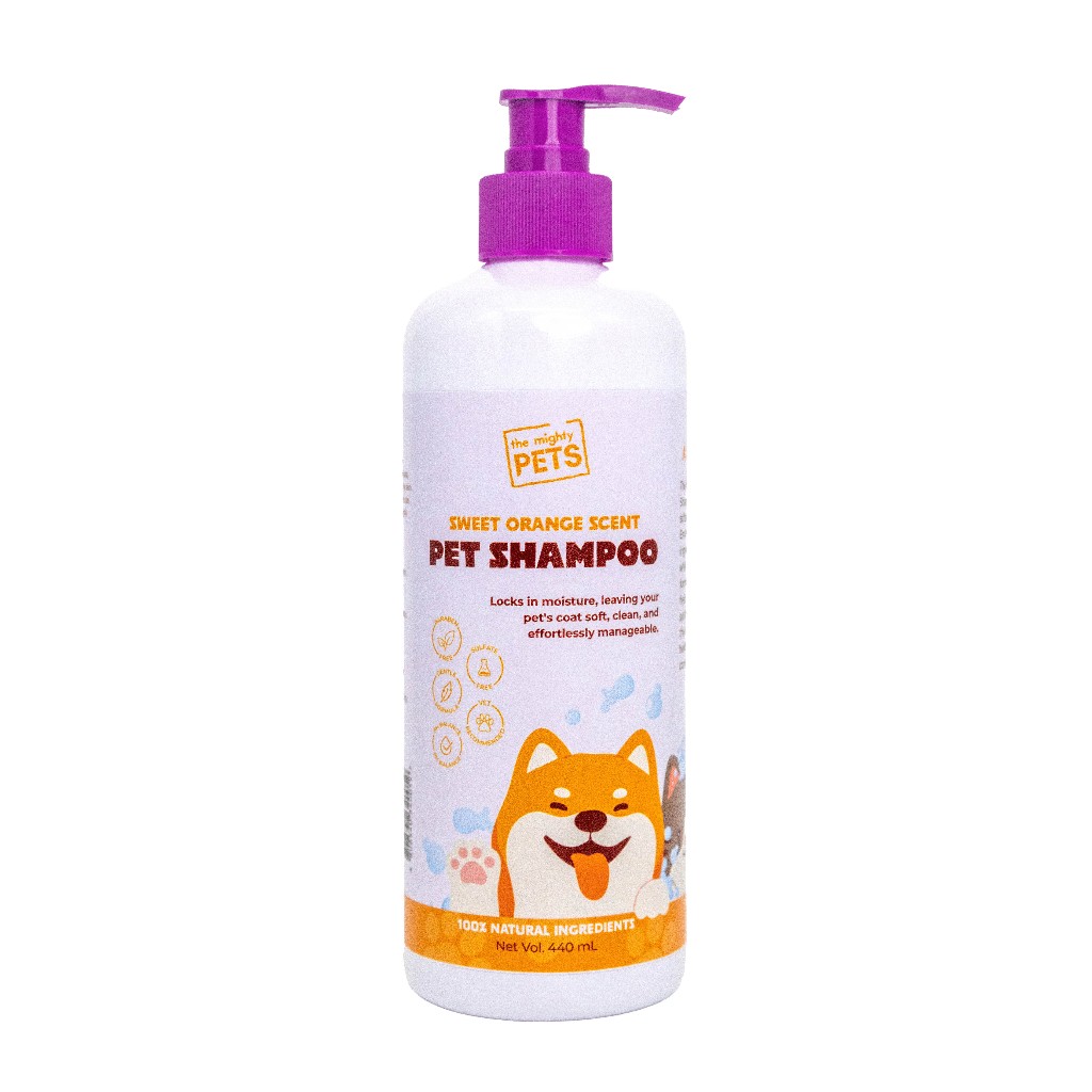 The Mighty Pets Pet Shampoo Sweet Orange Scent 440mL | Shopee Philippines