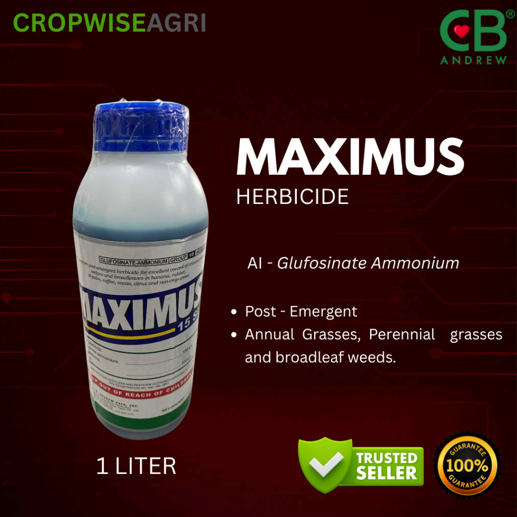 Maximus 15 SL Herbicide 1Liter | Shopee Philippines