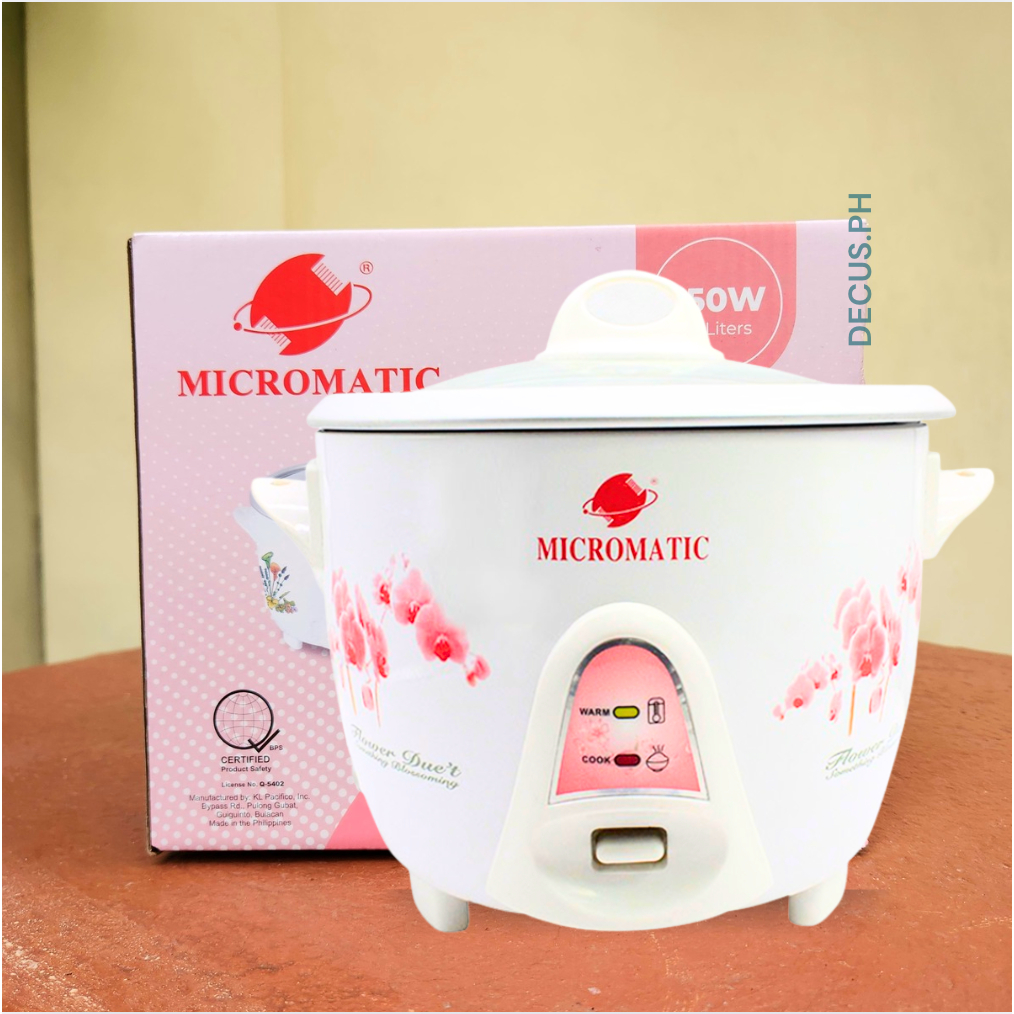 Micromatic Rice Cooker 0.6L 3 cups High Quality Automatic Power-Off ...