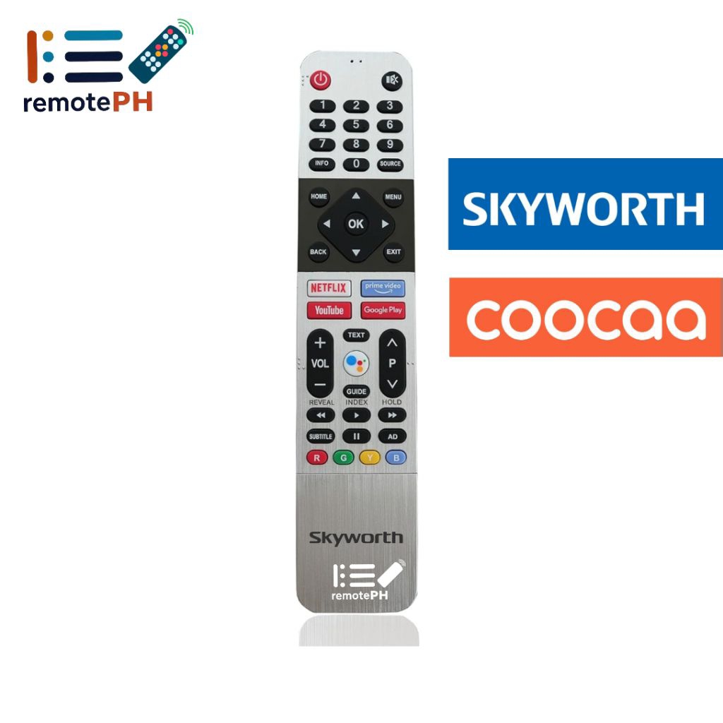 COOCAA Skyworth Smart TV Remote Control [ with LOGO SKYWORTH ] Remote ...
