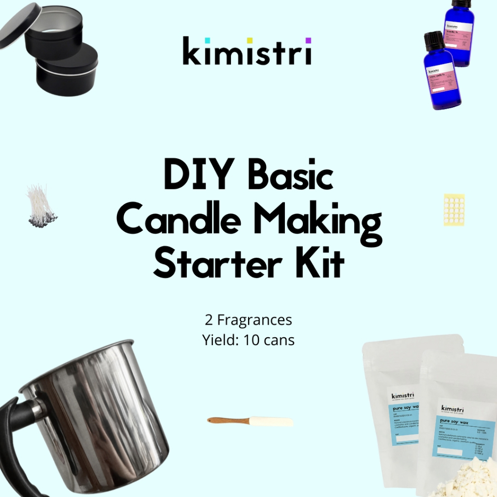Kimistri Labs DIY Starter Kit: Candle-making Set for Beginners | Shopee ...