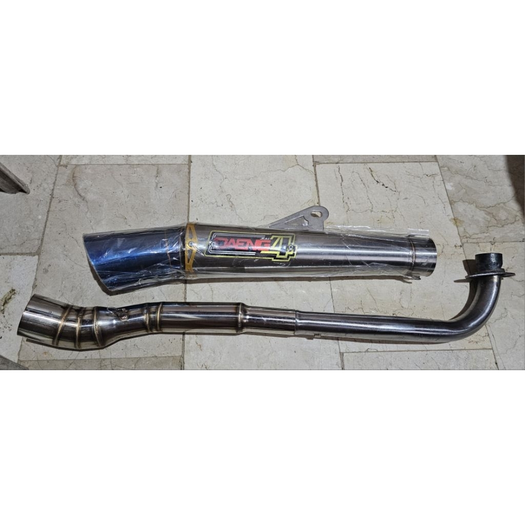 SUPER OPEN PIPE KOU / DS4 / NLK WAVE 125 XRM 125 LOW MOUNT | Shopee ...