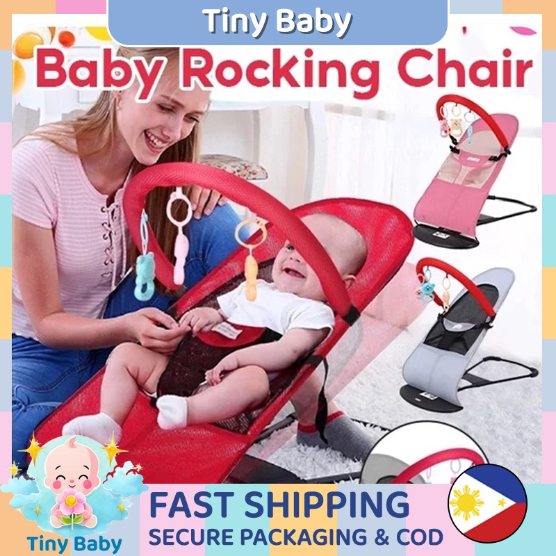 Foldable Baby Rocking Chair Newborn Multifunctional Balanced Bouncer ...