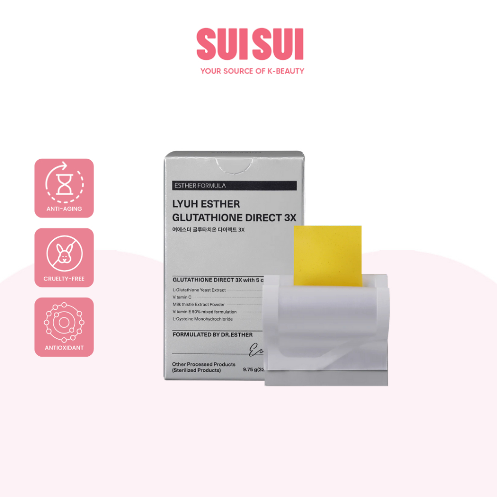 ESTHER FORMULA Liposome Glutathione Direct Ultra X | Film 5X | Film 3X 9.75  g