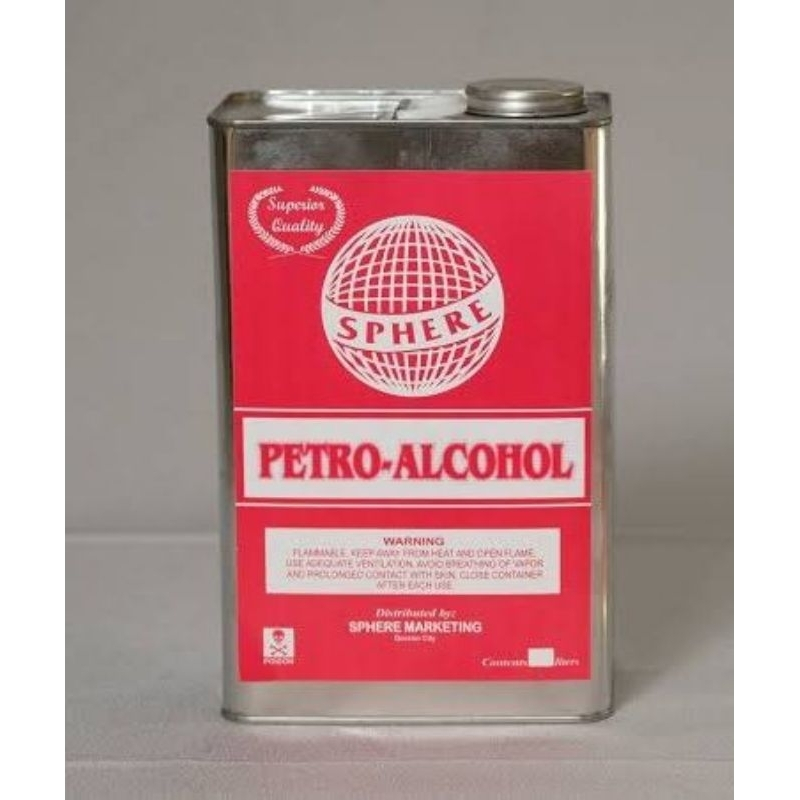 SPHERE PETRO ALCOHOL BOTTLE 350CC OR 4L SAME AS DENATURED ALCOHOL BOTE ...