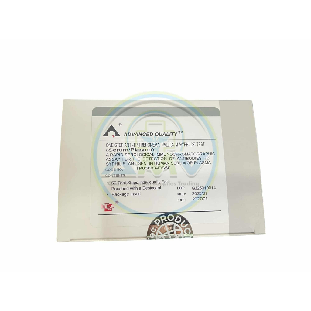 INTEC SYPHILIS (SERUM/PLASMA) TEST 50'S | Shopee Philippines