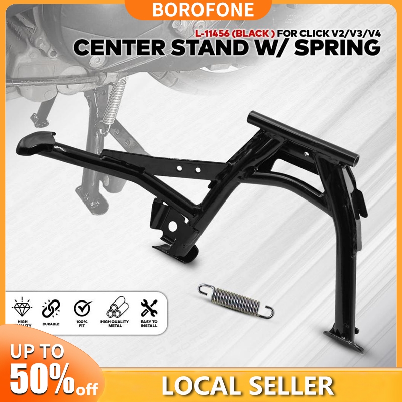 CLICK V2 / CLICK V3 / CLICK V4 CENTER STAND WITH SPRING L-11456 BLACK ...