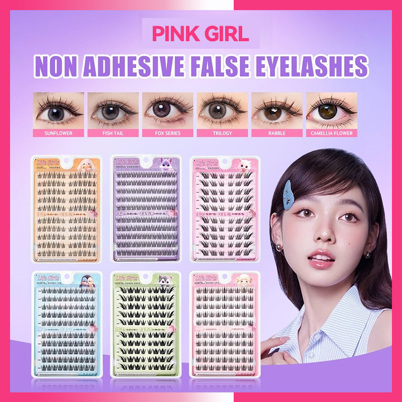 10 Rows Of Glue-Free False Eyelashes New Upgraded Softer Lashes Natural ...