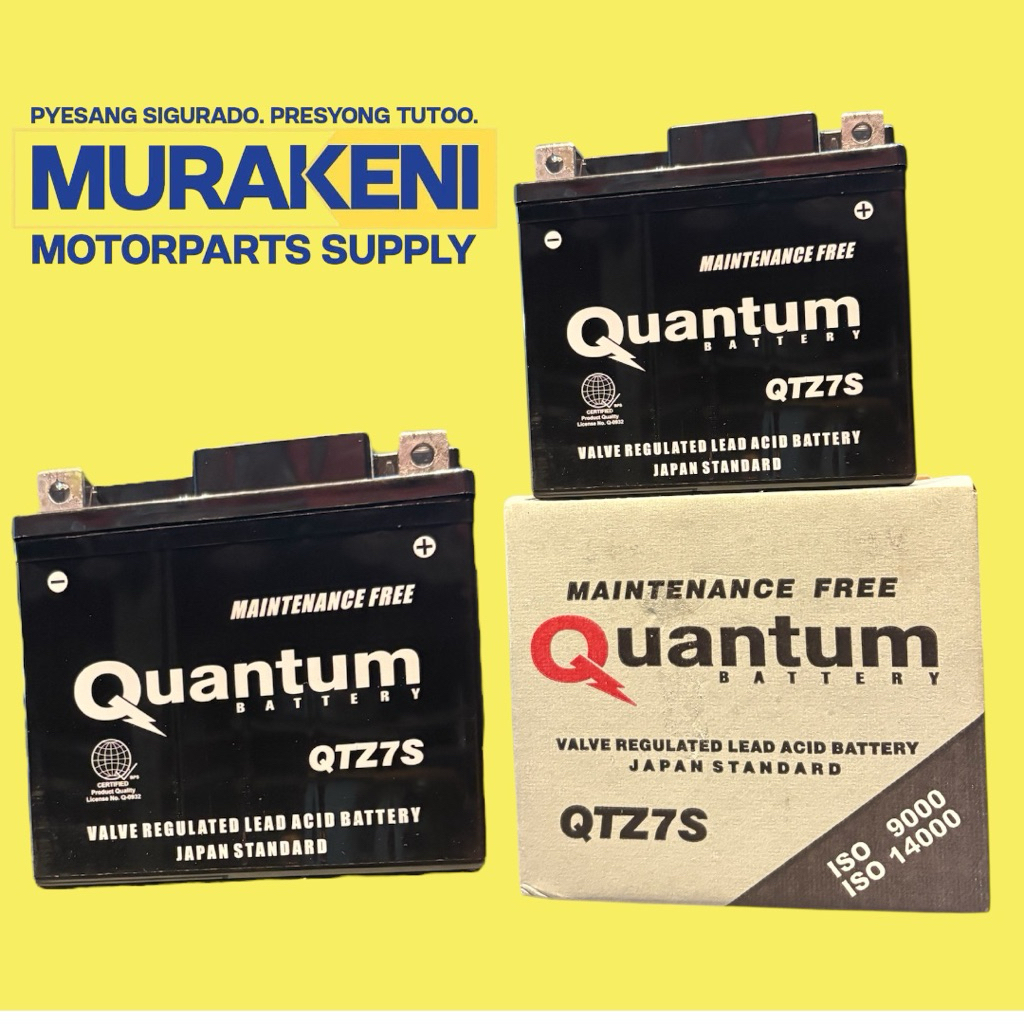 QUANTUM BATTERY QTZ7S FOR R150/CLICK/NMAX V2/AEROX V2/BEAT | Shopee ...