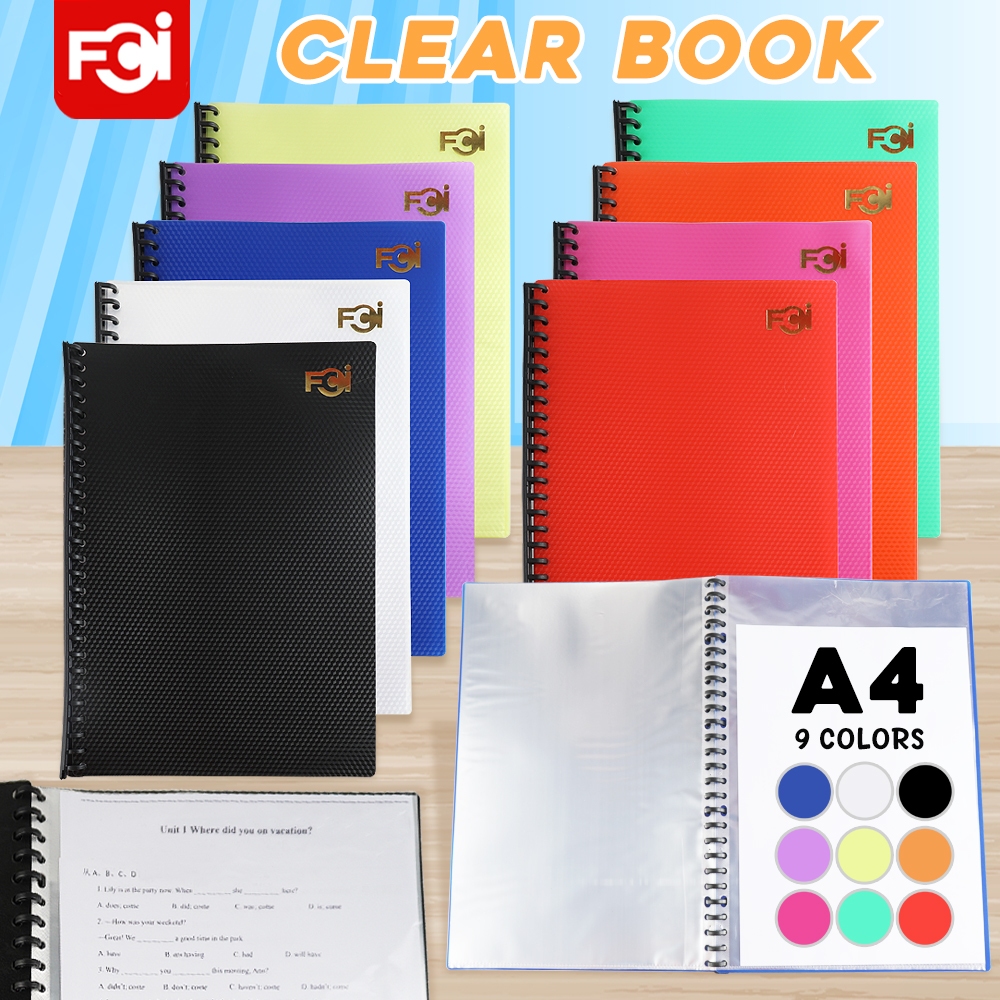 clear book black - Best Prices and Online Promos - Oct 2026 | Shopee ...