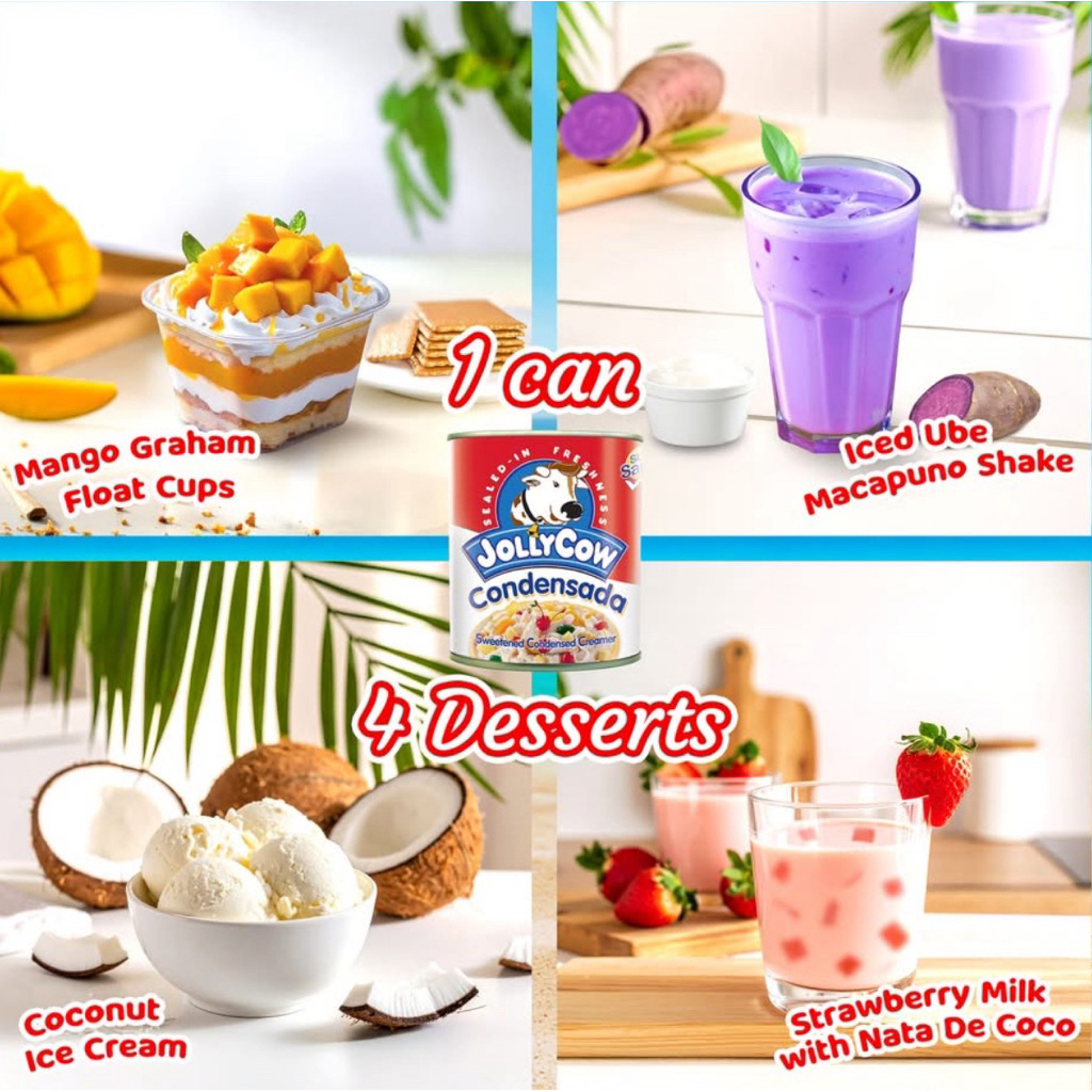 Jolly Cow Condensada Condense Milk | Shopee Philippines
