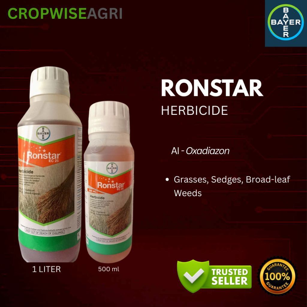 RONSTAR EC 25 HERBICIDE LITER & 500ML (BAYER) | Shopee Philippines