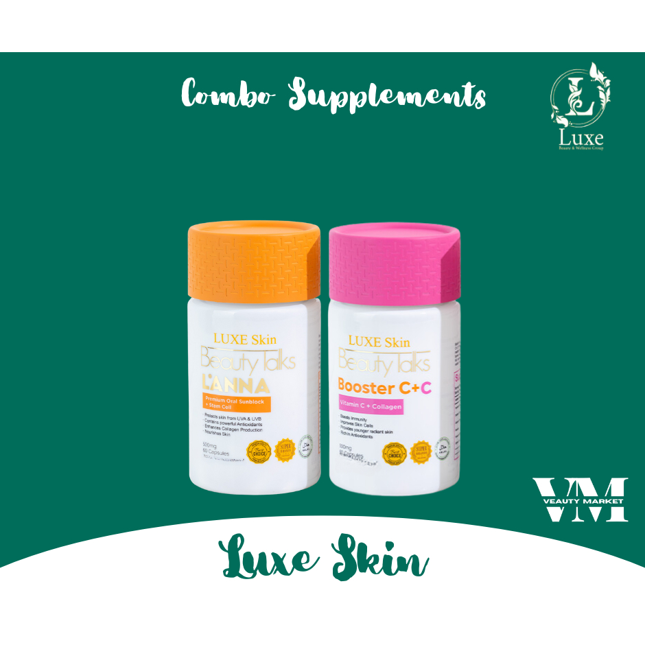 BEAUTY TALKS CAPSULE GLUTATHIONE BOOSTER C+C LANNA ORAL SUNBLOCK BEAUTY  SUPPLEMENTS