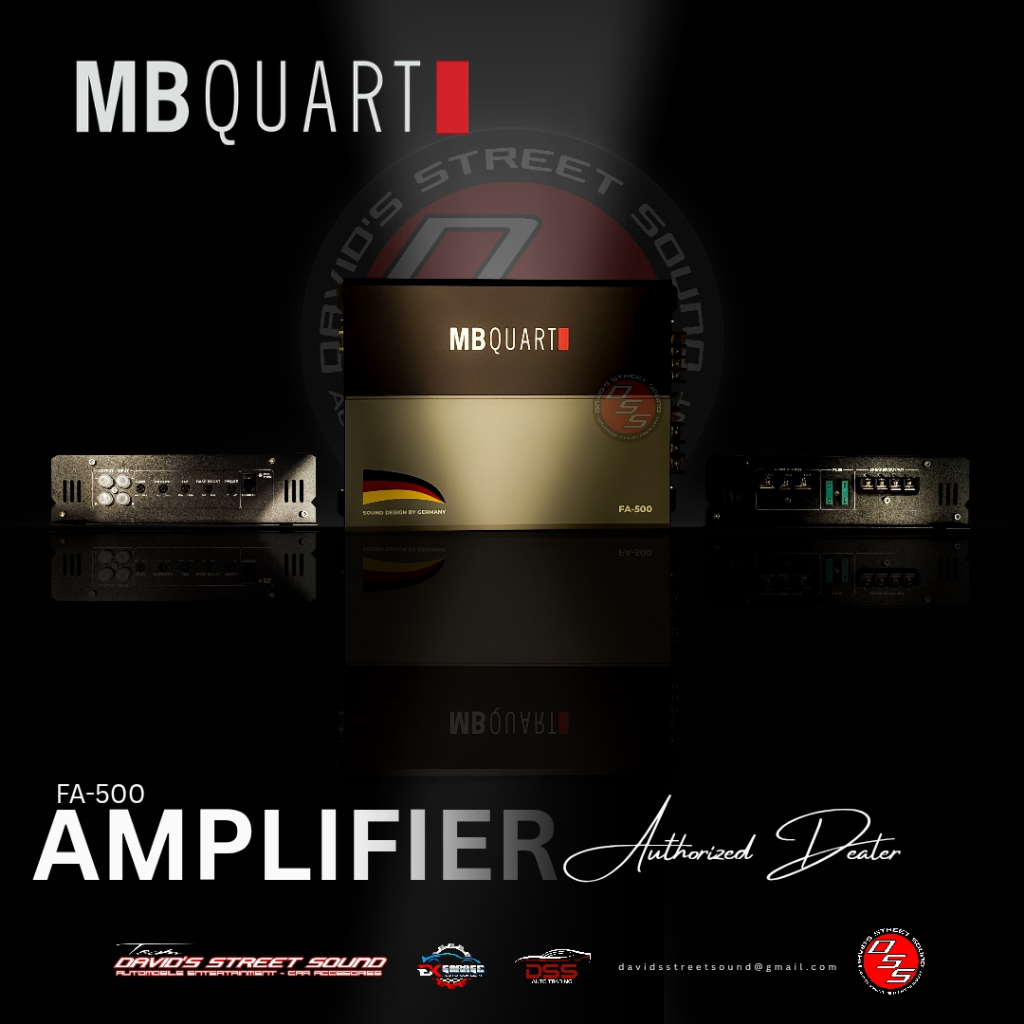 MB QUART FA-500 MONO BLOCK AMPLIFIER, MB QUART, MONO BLOCK AMPLIFIER ...