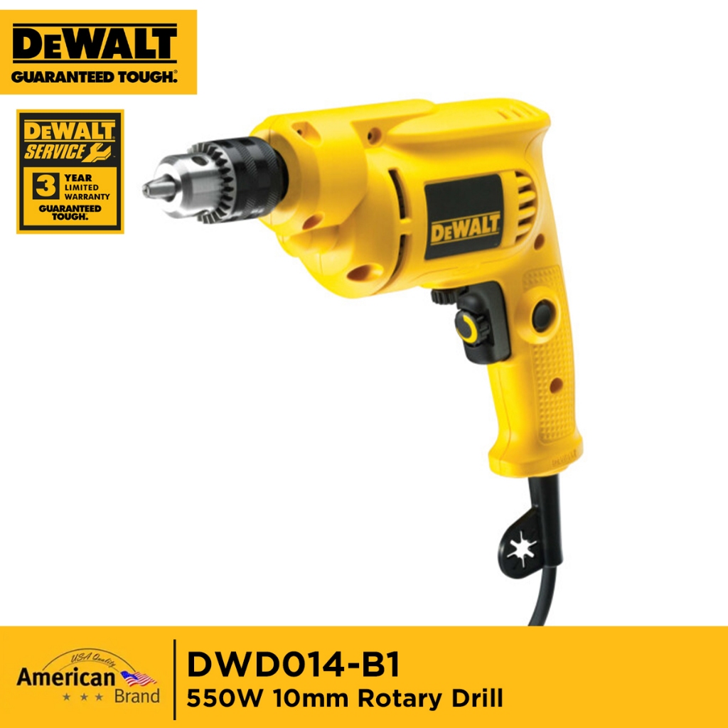 DEWALT DWD014-B1 550W 10mm Rotary Drill | Shopee Philippines