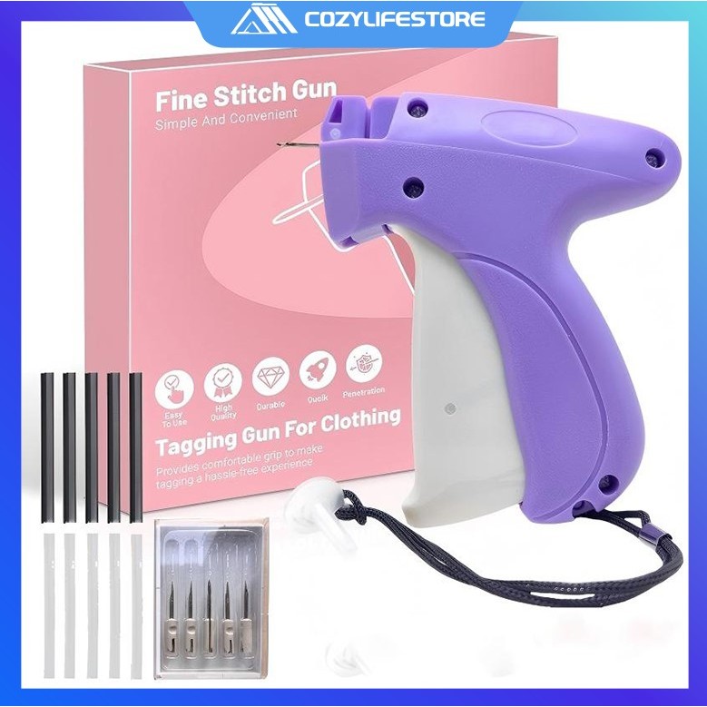 Clothing Stitchy Micro Stitch Gun Price Tag Gun Set with 6 Needles ...