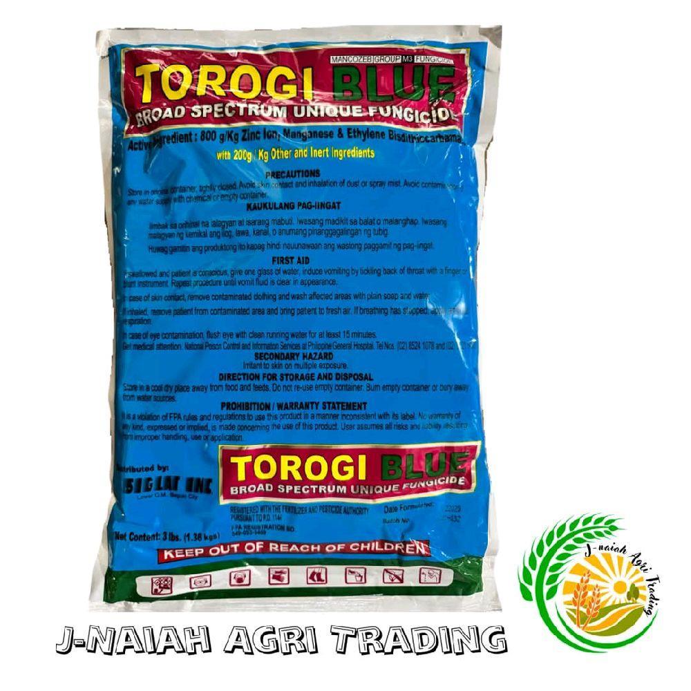Torogi Blue/ 3lbs(1.3kg)/ Broad spectrum Unique Fungicide | Shopee ...