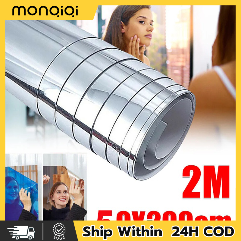 DIY Mirror Wall Mirror Sticker Soft Acrylic Material Smooth And Easy To ...