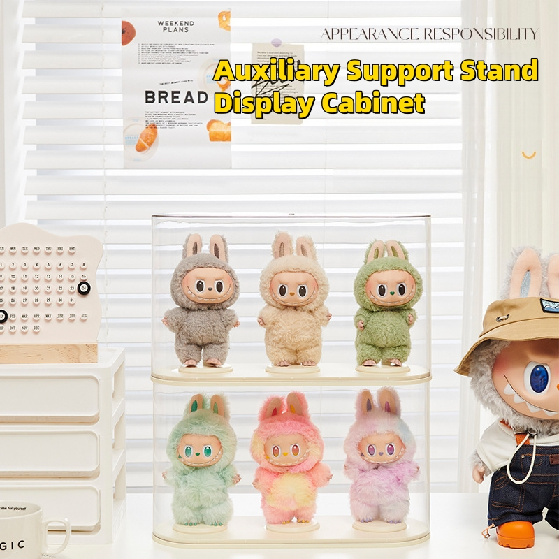 Labubu Blind Box Stackable Display & Support Stand – Plush Dolls ...