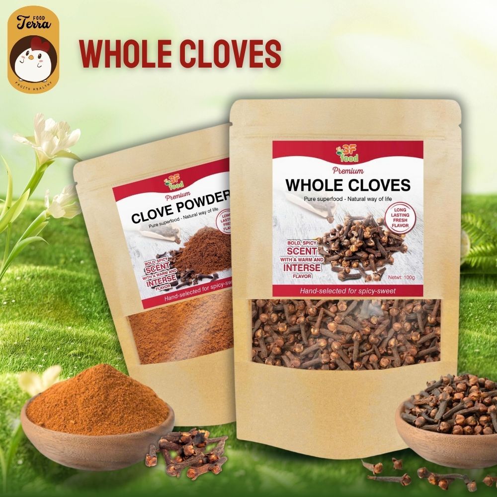 3F Food Whole Dried Cloves/ Clove Powder Organic 30G/50G/100G Aromatic ...