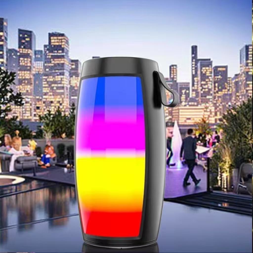 Mini Bluetooth Speaker na may Super Bass - Wireless, LED Color Light ...