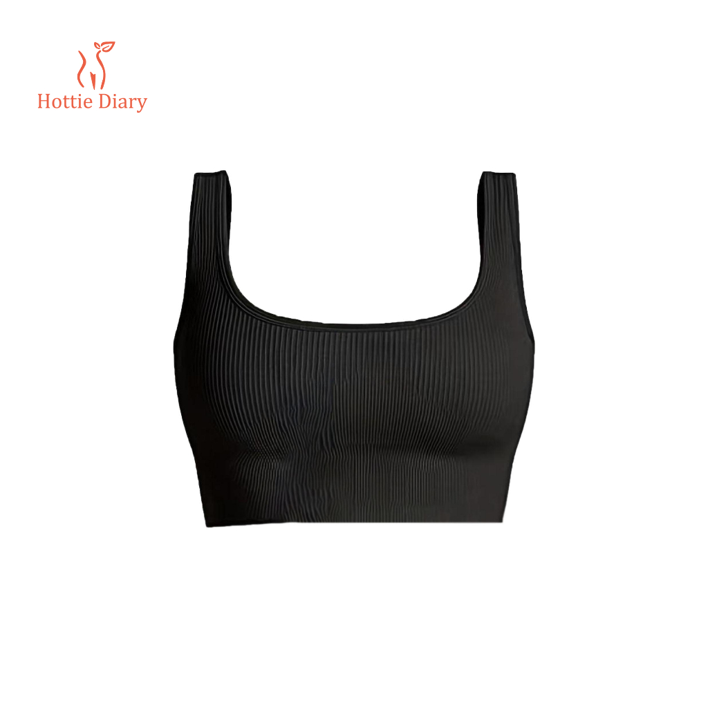 [Hottie Diary] Ribbed seamless shockproof breathable yoga wear for ...