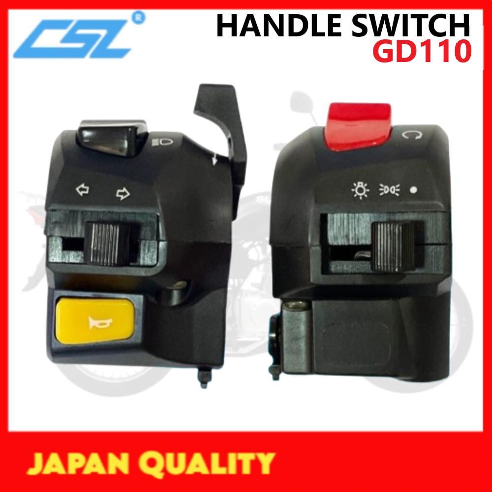 CSL MOTORCYCLE HANDLE SWITCH LEFT / RIGHT for SUZUKI GD110 MOTORCYCLE ...