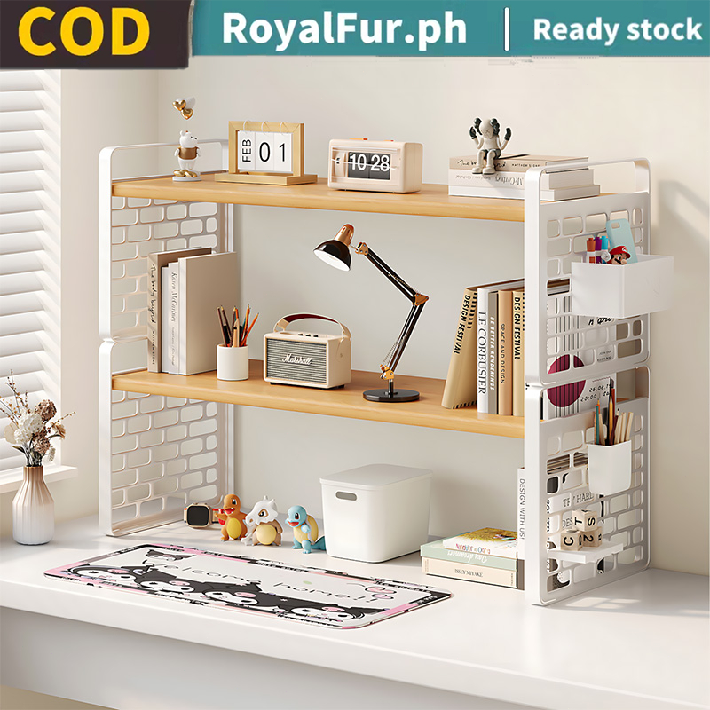 COD Desk Organizer Rack With Hole Board Desktop Storage Rack Office ...