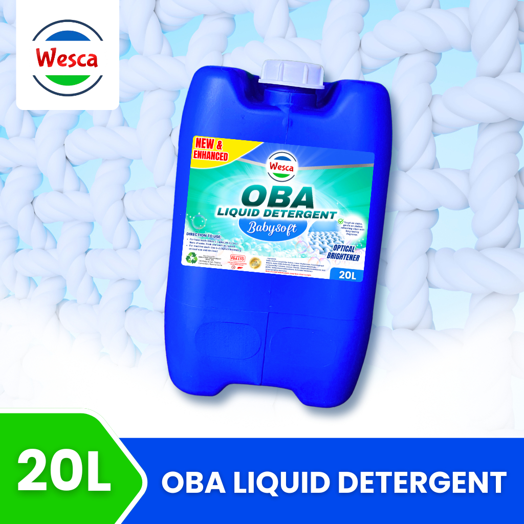 20L OBA Liquid detergent for Laundry shops | Shopee Philippines