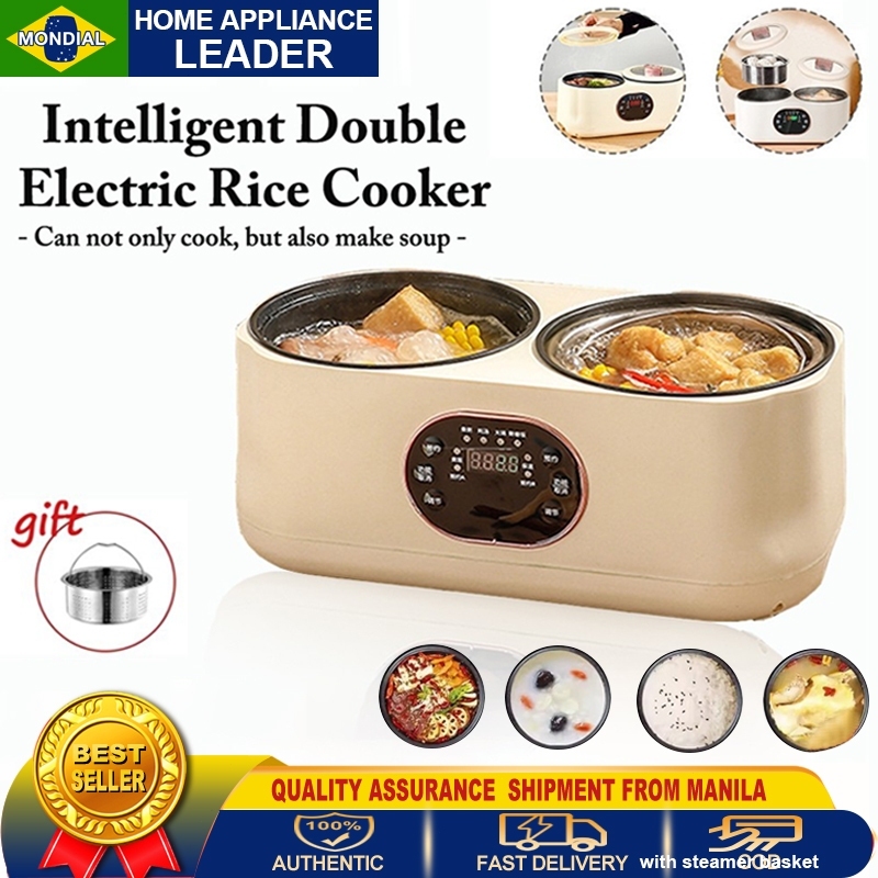 【Special Price】3.6L Double Bile Rice Cooker with steamer Intelligent ...