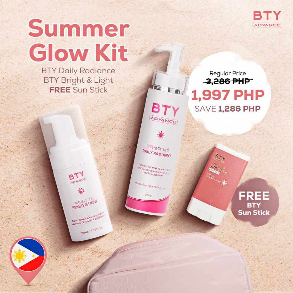 BTY ADVANCE MORNING GLOW SET (DR+BL+SS) | Shopee Philippines