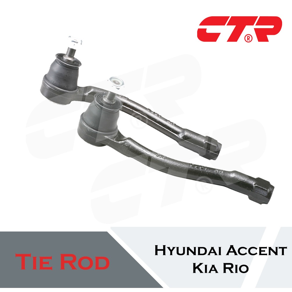 CTR (2pcs) Tie Rod End for Hyundai Accent | KIA Rio 2005-2011 - CEKH36L ...
