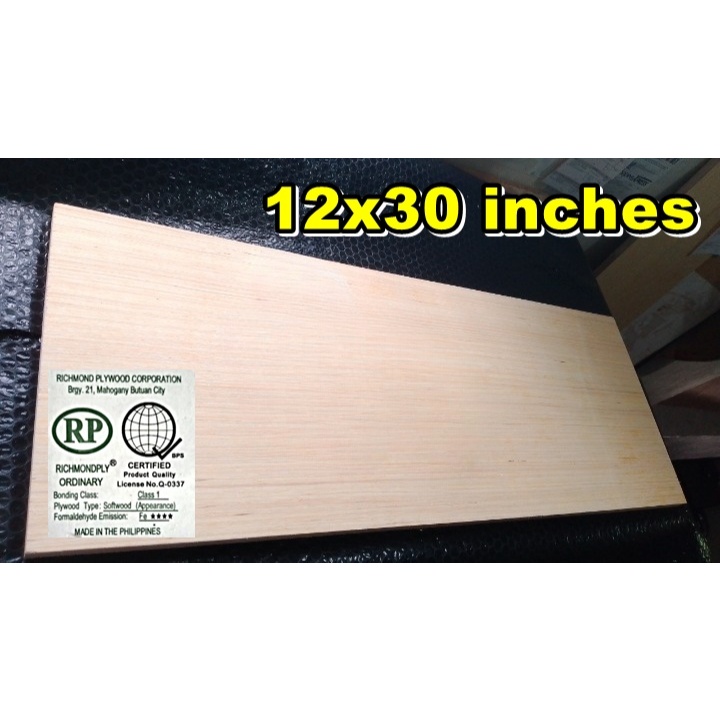 12x30 INCHES Plywood or Plyboard for storage, tables, chairs, cabinets ...