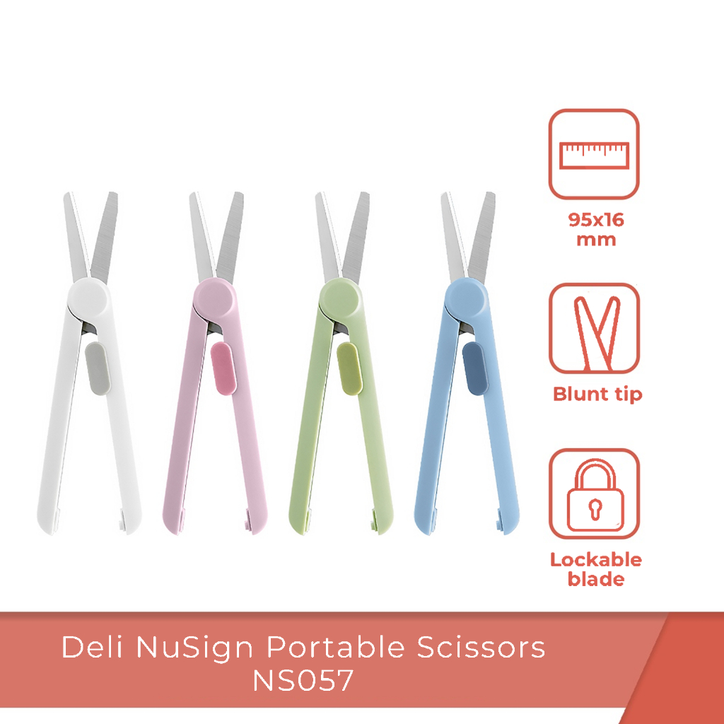NS057 NuSign Portable Scissors | Shopee Philippines