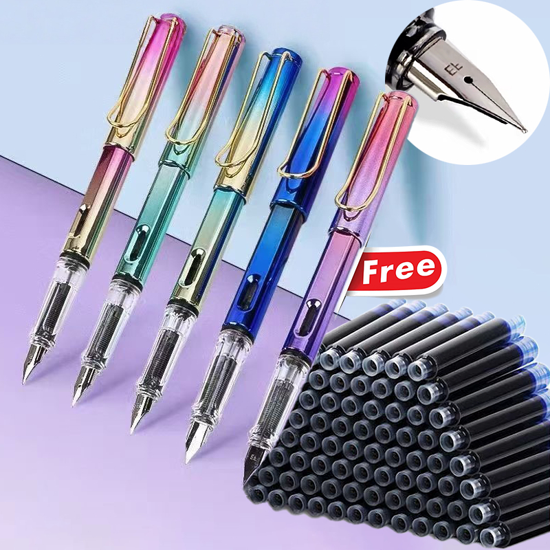 High Quality Fountain Pen Replaceable Ink Writing Office Pen Ink ...