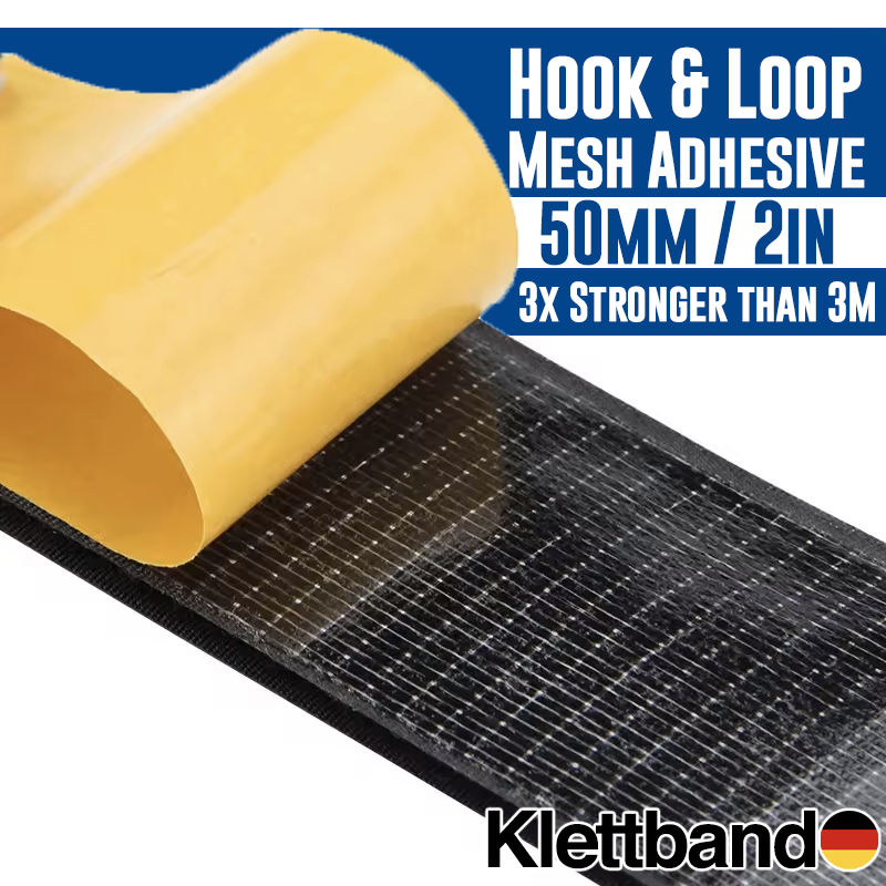 Hook and Loop Mesh Tape Strong Adhesive Glue Velcro Magic Tape | Shopee ...