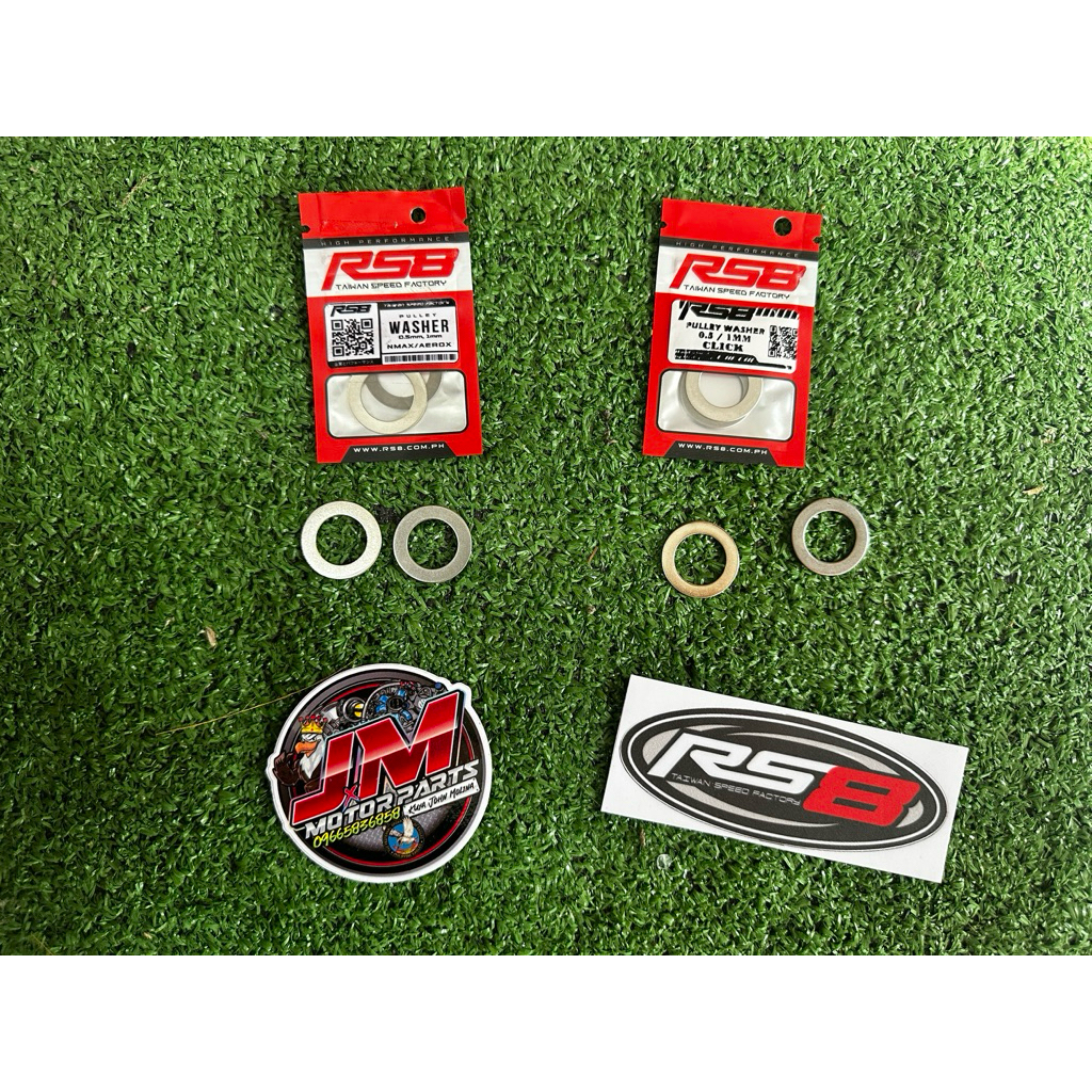 RS8 tuning washer nmax/aerox/click 0.5/1mm | Shopee Philippines