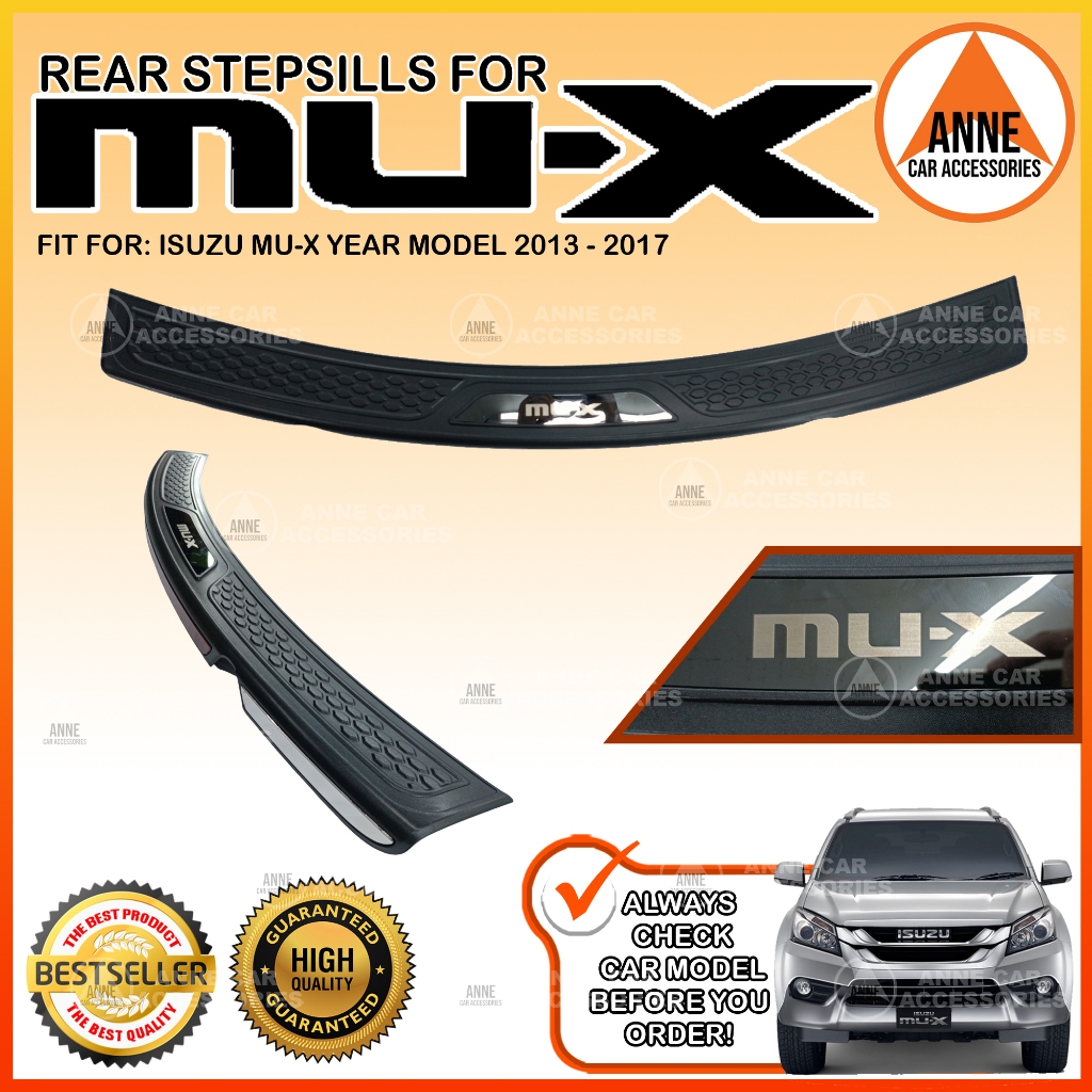 Rear Step Sill Isuzu MU-X / MUX 2013 - 2017 / 2018 - 2020 / 2021 ...