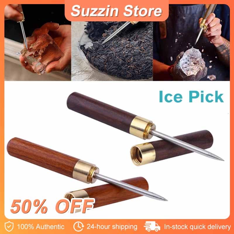Stainless Steel Ice Pick Professional Ice Chipper Tool for Bartenders ...